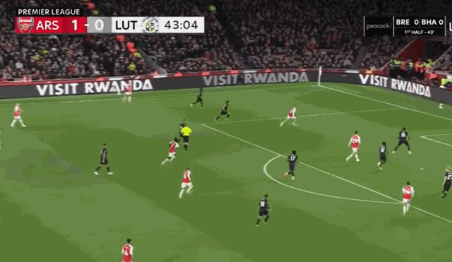 最佳赔率-【英超】阿森纳主场2比0轻取卢顿，暂时重回榜首